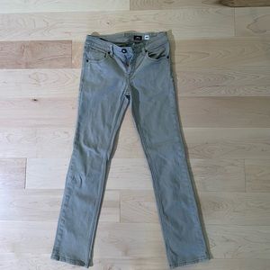 Grey chino, Volcom pants, 28 waist